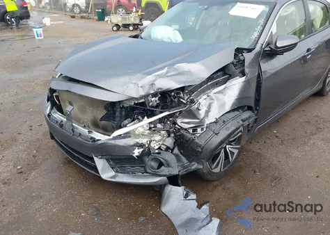 2018 Honda Civic Ex-T from USA, damaged, VIN JHMFC1F32JX009864